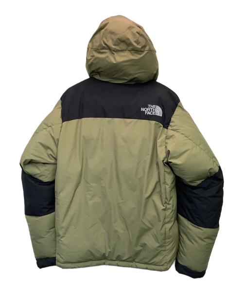 THE NORTH FACE（ザ ノース フェイス）THE NORTH FACE (ザ ノース フェイス) ダウンジャケット ブラック×カーキ サイズ:Mの古着・服飾アイテム
