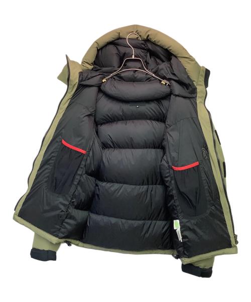THE NORTH FACE（ザ ノース フェイス）THE NORTH FACE (ザ ノース フェイス) ダウンジャケット ブラック×カーキ サイズ:Mの古着・服飾アイテム