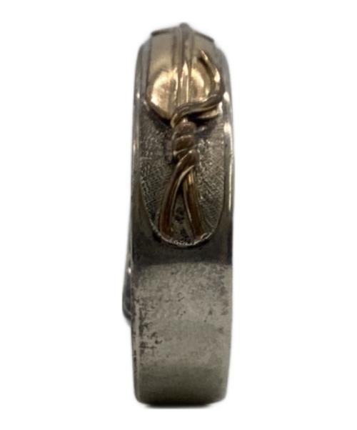 Lee Bennett（リーベネット）Lee Bennett (リーベネット) フェザー シルバーバングル シルバー×ゴールドの古着・服飾アイテム