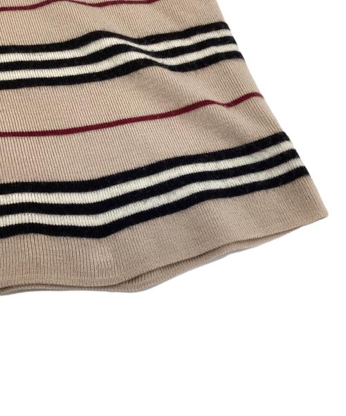 BURBERRY LONDON（バーバリーロンドン）BURBERRY LONDON (バーバリーロンドン) タートルネックニット ブラウン サイズ:2の古着・服飾アイテム