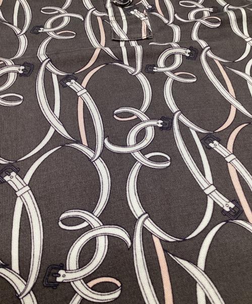 BURBERRY LONDON（バーバリーロンドン）BURBERRY LONDON (バーバリーロンドン) シルクジャージワンピース グレー サイズ:46の古着・服飾アイテム