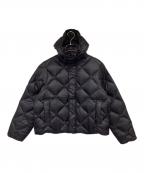 NOLLEY'S×TAIONノーリーズ×タイオン）の古着「ダイヤキルトショートダウン」｜ブラック