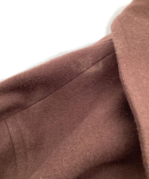 BEAUTY&YOUTH UNITED ARROWS（ビューティーアンドユースユナイテッドアローズ）BEAUTY&YOUTH UNITED ARROWS (ビューティーアンドユースユナイテッドアローズ) メルトンステンカラーロングコート ブラウン サイズ:Mの古着・服飾アイテム