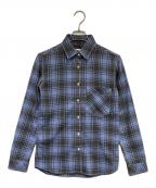 RHC Ron Hermanアールエイチシー ロンハーマン）の古着「コットンフランネルシャツ」｜ブルー