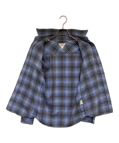 RHC Ron Herman（アールエイチシー ロンハーマン）RHC Ron Herman (アールエイチシー ロンハーマン) コットンフランネルシャツ ブルー サイズ:XSの古着・服飾アイテム