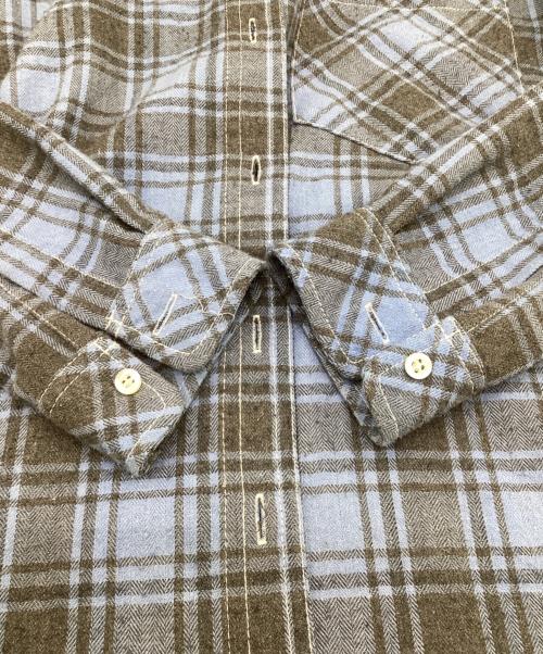 RHC Ron Herman（アールエイチシー ロンハーマン）RHC Ron Herman (アールエイチシー ロンハーマン) コットンフランネルシャツ ブルー サイズ:XSの古着・服飾アイテム