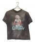 SAINT MICHAEL（セントマイケル）の古着「ヴィンテージ加工プリントTシャツ」｜グレー