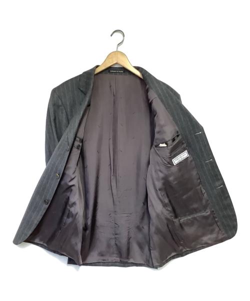 Yves Saint Laurent pour homme（イヴサンローラン プールオム）Yves Saint Laurent pour homme (イヴサンローラン プールオム) 3B セットアップ グレー サイズ:50（パンツ42表記）の古着・服飾アイテム