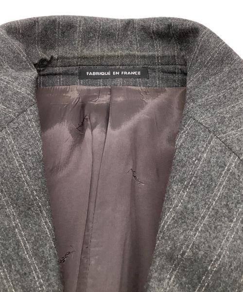 Yves Saint Laurent pour homme（イヴサンローラン プールオム）Yves Saint Laurent pour homme (イヴサンローラン プールオム) 3B セットアップ グレー サイズ:50（パンツ42表記）の古着・服飾アイテム