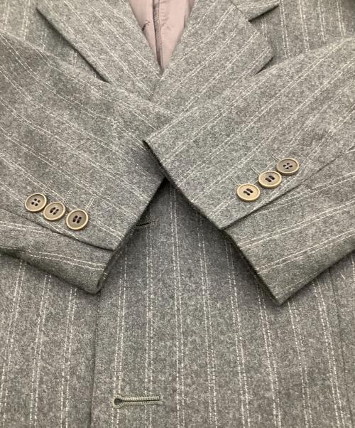 Yves Saint Laurent pour homme（イヴサンローラン プールオム）Yves Saint Laurent pour homme (イヴサンローラン プールオム) 3B セットアップ グレー サイズ:50（パンツ42表記）の古着・服飾アイテム