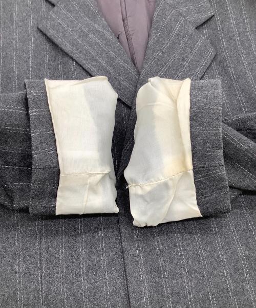 Yves Saint Laurent pour homme（イヴサンローラン プールオム）Yves Saint Laurent pour homme (イヴサンローラン プールオム) 3B セットアップ グレー サイズ:50（パンツ42表記）の古着・服飾アイテム