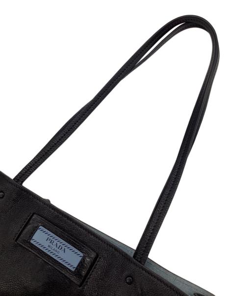 PRADA（プラダ）PRADA (プラダ) エティケット トートバッグ ブラックの古着・服飾アイテム