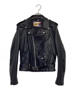 【Schott】希少 652 シングルライダースジャケット 34 中古・古着通販】Schott (ショット) 652 ライナー付き シングル