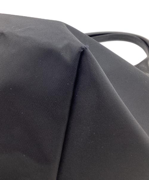 LONGCHAMP（ロンシャン）LONGCHAMP (ロンシャン) ル プリアージュ グリーン M トップハンドルバッグ ブラックの古着・服飾アイテム