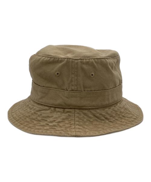 POLO RALPH LAUREN（ポロ・ラルフローレン）POLO RALPH LAUREN (ポロ・ラルフローレン) ポニー バケットハット ベージュ サイズ:S/Mの古着・服飾アイテム