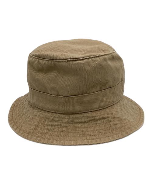 POLO RALPH LAUREN（ポロ・ラルフローレン）POLO RALPH LAUREN (ポロ・ラルフローレン) ポニー バケットハット ベージュ サイズ:S/Mの古着・服飾アイテム
