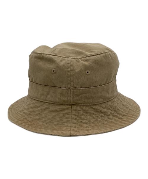 POLO RALPH LAUREN（ポロ・ラルフローレン）POLO RALPH LAUREN (ポロ・ラルフローレン) ポニー バケットハット ベージュ サイズ:S/Mの古着・服飾アイテム