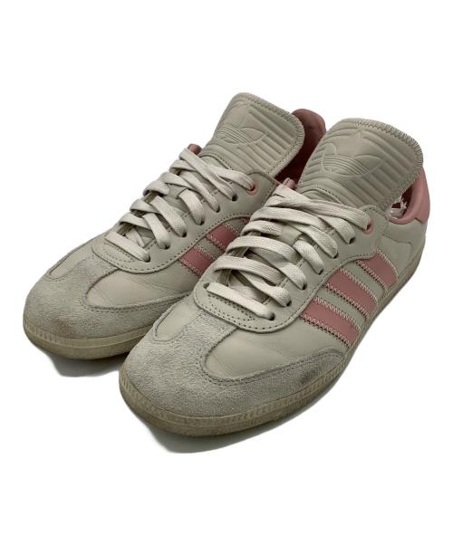 adidas Originals（アディダスオリジナル）adidas Originals (アディダスオリジナル) Pharrell Williams (ファレルウィリアムス) Samba Humanrace（サンバ ヒューマンレース）スニーカー ピンクベージュ サイズ:25.5㎝の古着・服飾アイテム