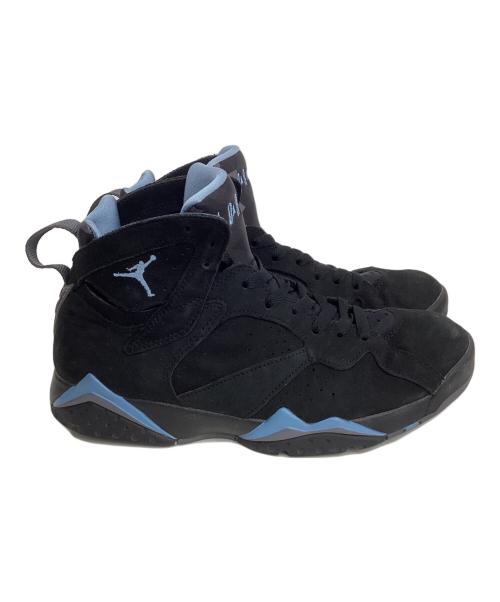 NIKE（ナイキ）NIKE (ナイキ) AIR JORDAN(エアジョーダン) 7 Retro Chambray ブラック×ブルー サイズ:25.5cmの古着・服飾アイテム