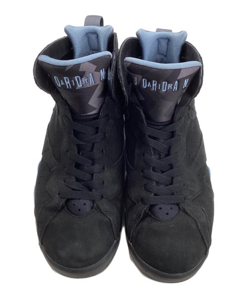 NIKE（ナイキ）NIKE (ナイキ) AIR JORDAN(エアジョーダン) 7 Retro Chambray ブラック×ブルー サイズ:25.5cmの古着・服飾アイテム