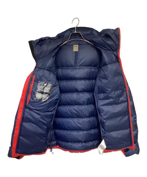 MILLET（ミレー）MILLET (ミレー) MAGMA（マグマ）ダウンジャケット ネイビー×レッド サイズ:Lの古着・服飾アイテム
