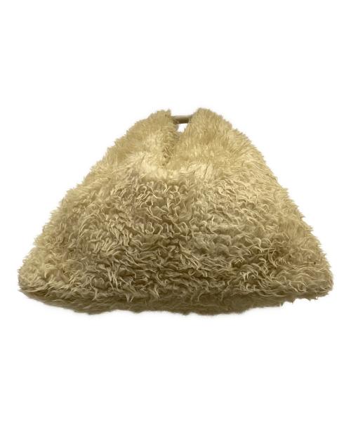 MM6 Maison Margiela（エムエムシックスメゾンマルジェラ）MM6 Maison Margiela (エムエムシックスメゾンマルジェラ) フェイクファージャパニーズトートバッグ アイボリーの古着・服飾アイテム