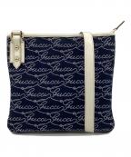 GUCCIグッチ）の古着「ショルダーバッグ」｜ネイビー×ホワイト