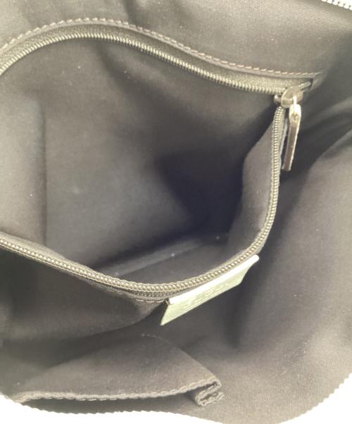 GUCCI（グッチ）GUCCI (グッチ) ショルダーバッグ ネイビー×ホワイトの古着・服飾アイテム