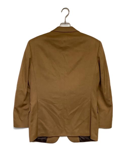 Burberry's（バーバリー）Burberry's (バーバリーズ) カシミヤ テーラードジャケット ブラウン サイズ:46Sの古着・服飾アイテム