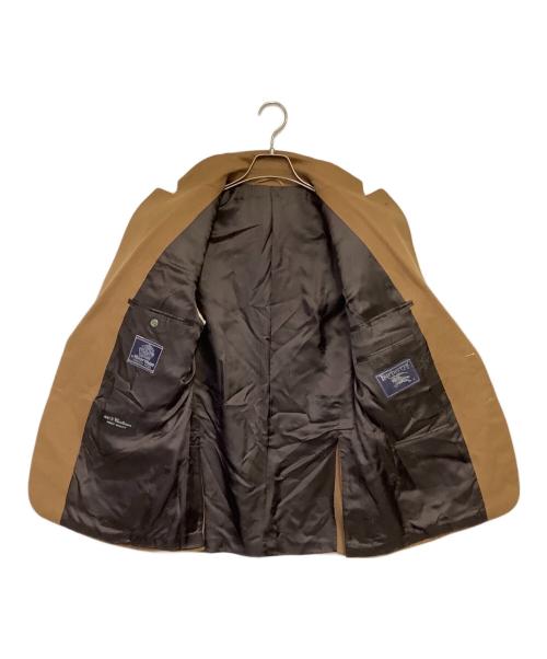 Burberry's（バーバリー）Burberry's (バーバリーズ) カシミヤ テーラードジャケット ブラウン サイズ:46Sの古着・服飾アイテム