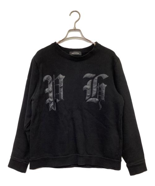 PHENOMENON（フェノメノン）PHENOMENON (フェノメノン) クルーネックスウェット ブラック サイズ:40の古着・服飾アイテム