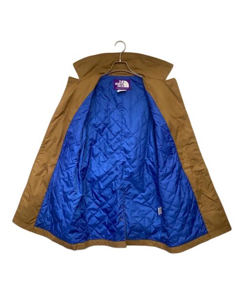 THE NORTHFACE PURPLELABEL（ザ・ノースフェイス パープルレーベル）THE NORTHFACE PURPLELABEL (ザ・ノースフェイス パープルレーベル) 65/35ベイヘッドクロスプリマロフトパテッドステンカラーコート ブラウン サイズ:XSの古着・服飾アイテム