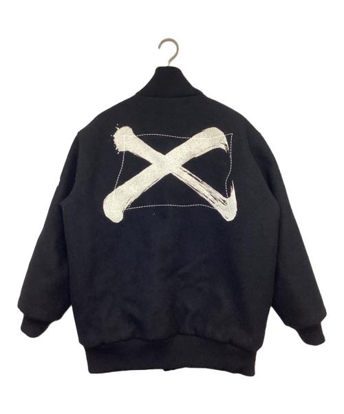 GDC（ジーディーシー）GDC (ジーディーシー) ウールスタジャン ブラック サイズ:Lの古着・服飾アイテム