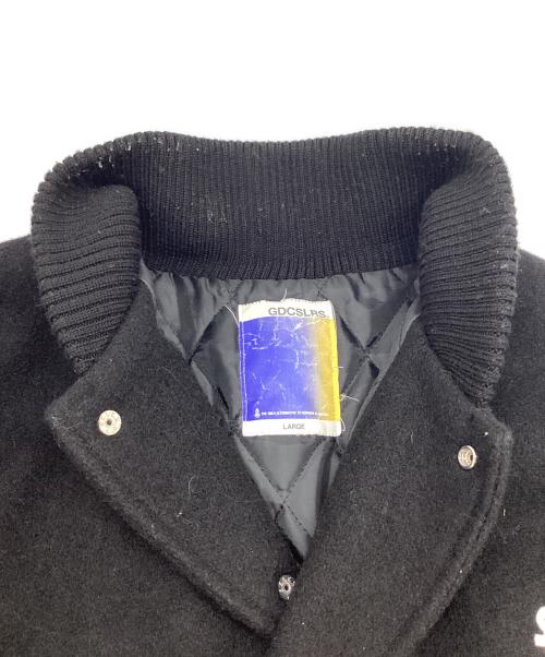 GDC（ジーディーシー）GDC (ジーディーシー) ウールスタジャン ブラック サイズ:Lの古着・服飾アイテム