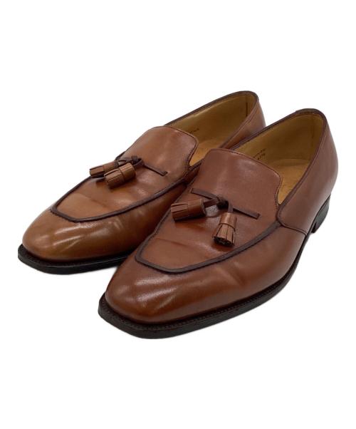 JOHN LOBB（ジョンロブ）JOHN LOBB (ジョンロブ) COLOMBO（コロンボ）タッセルローファー ブラウン サイズ:7Eの古着・服飾アイテム