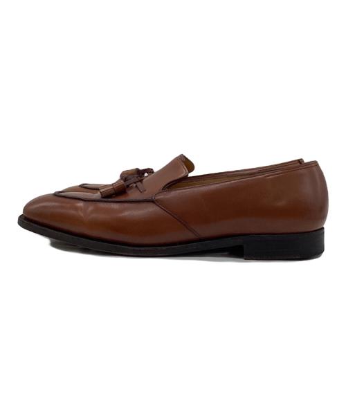 JOHN LOBB（ジョンロブ）JOHN LOBB (ジョンロブ) COLOMBO（コロンボ）タッセルローファー ブラウン サイズ:7Eの古着・服飾アイテム
