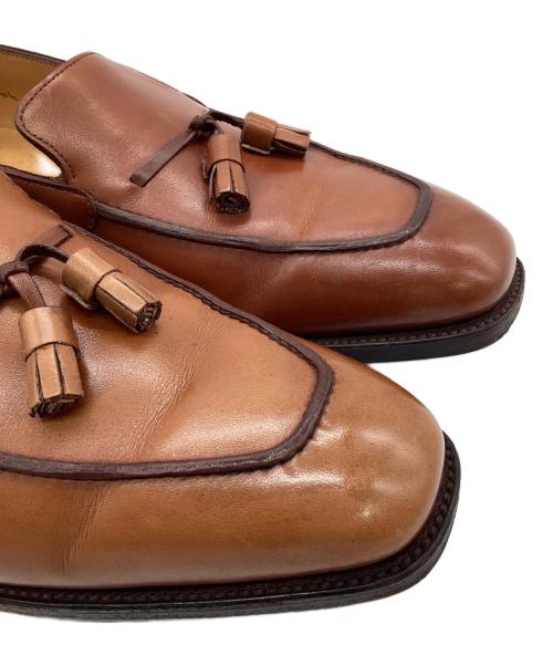 JOHN LOBB（ジョンロブ）JOHN LOBB (ジョンロブ) COLOMBO（コロンボ）タッセルローファー ブラウン サイズ:7Eの古着・服飾アイテム