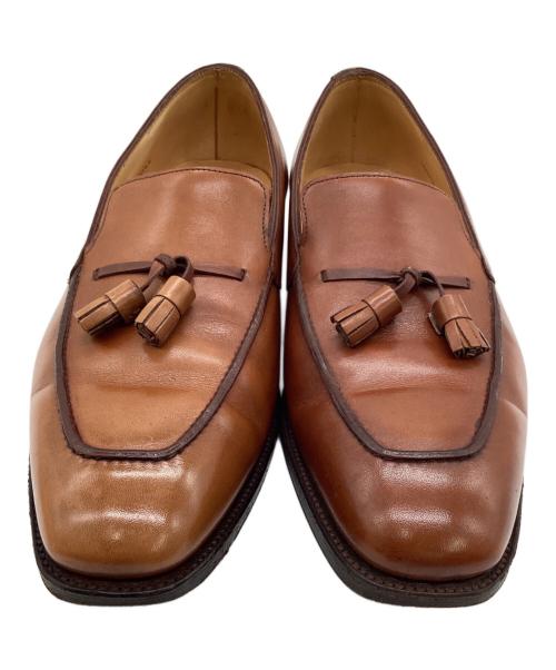 JOHN LOBB（ジョンロブ）JOHN LOBB (ジョンロブ) COLOMBO（コロンボ）タッセルローファー ブラウン サイズ:7Eの古着・服飾アイテム