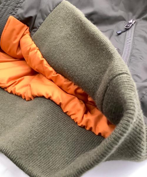 THE NORTH FACE（ザ ノース フェイス）THE NORTH FACE (ザ ノース フェイス) Q THREE JACKET（キュー スリー ジャケット） オリーブ サイズ:Lの古着・服飾アイテム