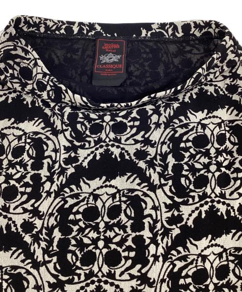 Jean Paul GAULTIER MAILLE（ジャンポールゴルチエ マイユ）Jean Paul GAULTIER MAILLE (ジャンポールゴルチエ マイユ) ネット スカート ブラック×ベージュ サイズ:Sの古着・服飾アイテム