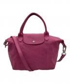 LONGCHAMPロンシャン）の古着「2WAYバッグ」｜ピンク