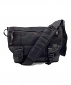 PORTERポーター）の古着「HEAT（ヒート）メッセンジャーバッグ」｜ブラック