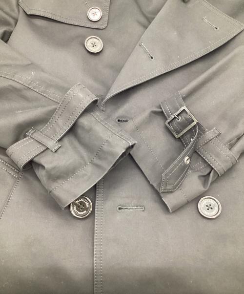 BLACK LABEL CRESTBRIDGE（ブラックレーベル クレストブリッジ）BLACK LABEL CRESTBRIDGE (ブラックレーベル クレストブリッジ) ライナー付 ショートトレンチコート ブラック サイズ:Mの古着・服飾アイテム