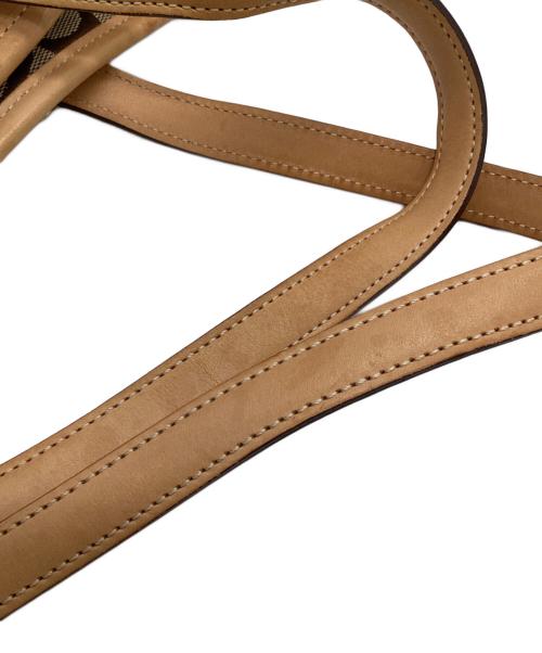 COACH（コーチ）COACH (コーチ) キャリーオール トートバッグ ベージュ×ナチュラルの古着・服飾アイテム