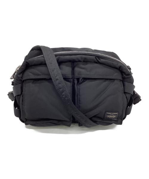 PORTER（ポーター）PORTER (ポーター) TANKER（タンカー）ウエストバッグ ブラックの古着・服飾アイテム