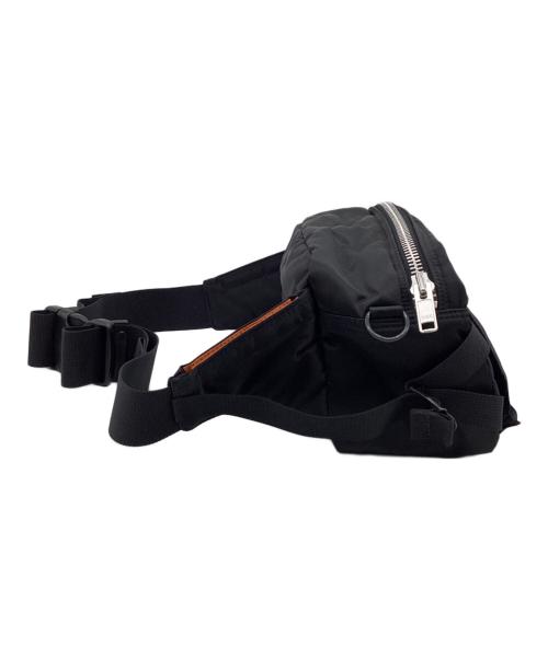 PORTER（ポーター）PORTER (ポーター) TANKER（タンカー）ウエストバッグ ブラックの古着・服飾アイテム