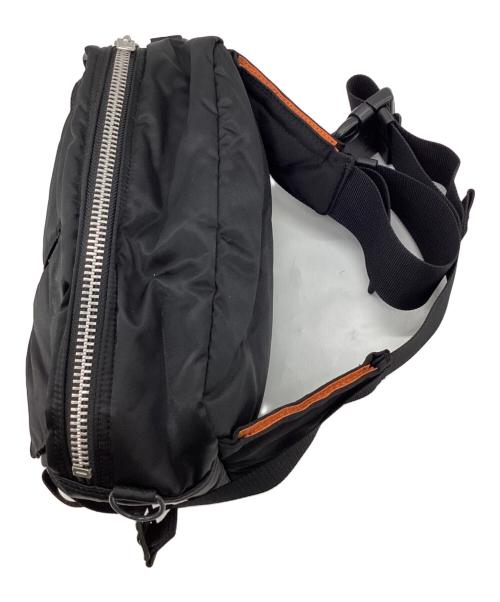 PORTER（ポーター）PORTER (ポーター) TANKER（タンカー）ウエストバッグ ブラックの古着・服飾アイテム