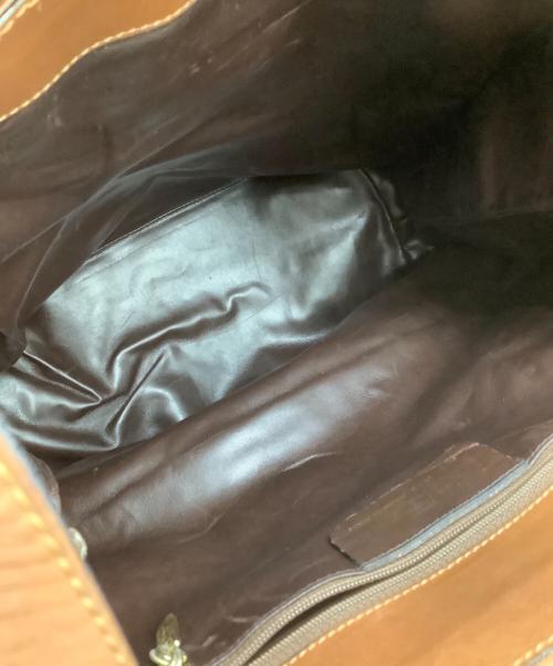Salvatore Ferragamo（サルヴァトーレ フェラガモ）Salvatore Ferragamo (サルヴァトーレ フェラガモ) トートバッグ ブラウンの古着・服飾アイテム