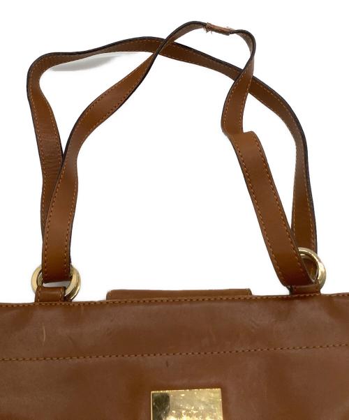 Salvatore Ferragamo（サルヴァトーレ フェラガモ）Salvatore Ferragamo (サルヴァトーレ フェラガモ) トートバッグ ブラウンの古着・服飾アイテム