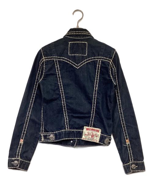 TRUE RELIGION（トゥルー レリジョン）TRUE RELIGION (トゥルー レリジョン) JIMMY SUPER T デニムジャケット インディゴ サイズ:XSの古着・服飾アイテム